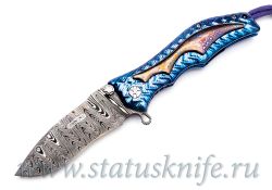 Нож GUN HAMMER DAMASCUS Кастомфотография - 1