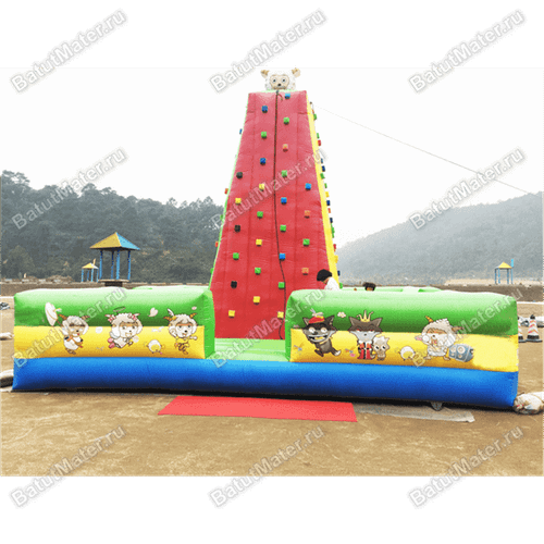 Коммерческий надувной скалодром "Великий покоритель вершин" 5*5*4 м