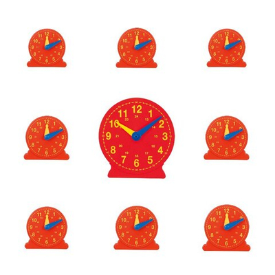 Комплект "Учимся определять время" на группу 8 детей