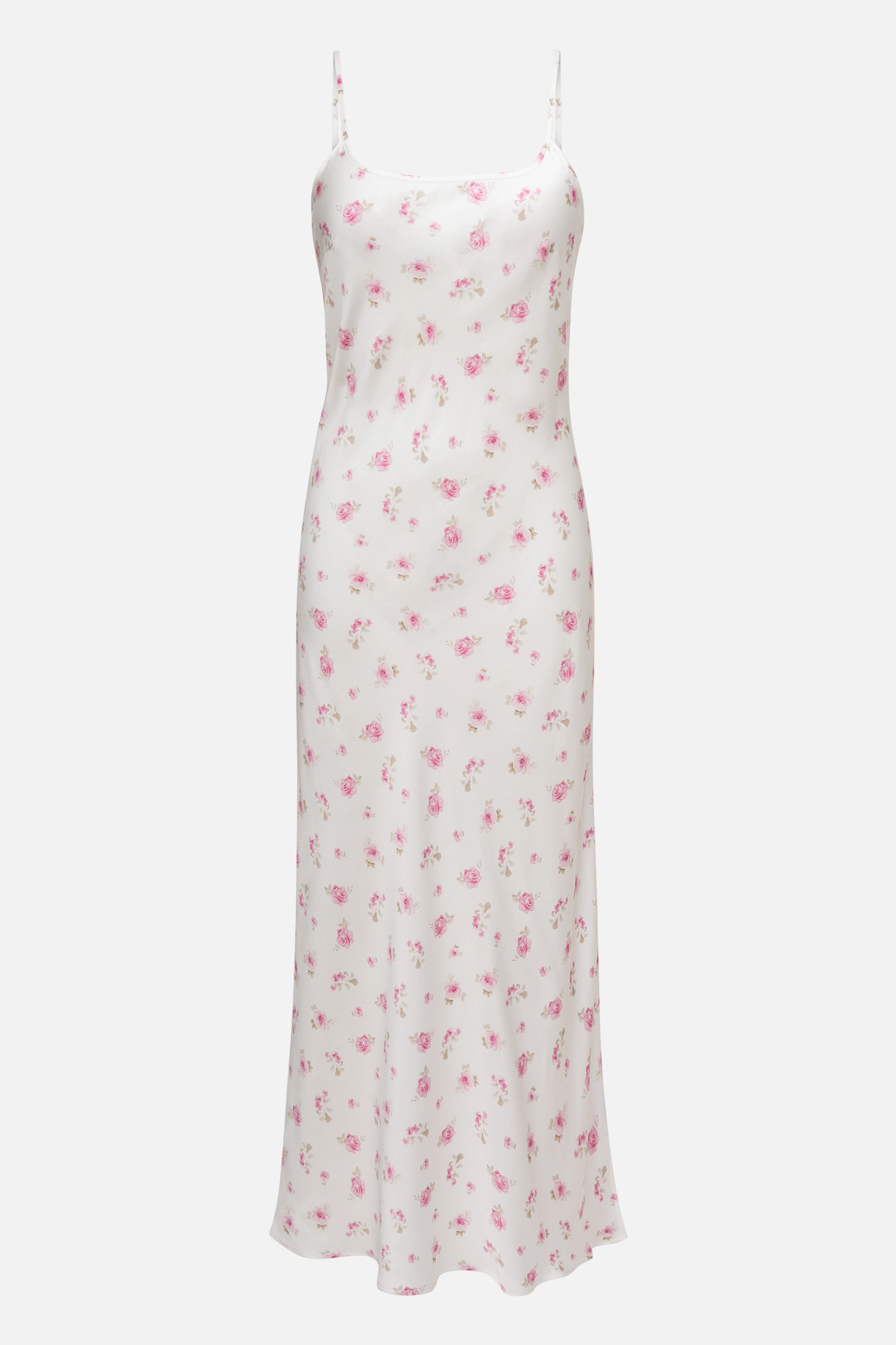 Платье с цветочным принтом