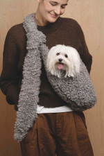 Сумка-слинг "Пони-Кенгурони" Меховая