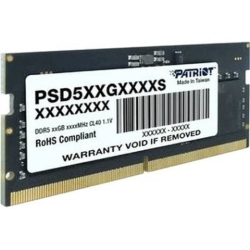 Оперативная память Память DDR5 16GB 5600MHz Patriot PSD516G560081S Signature RTL PC5-44800 CL46 SO-DIMM 288-pin 1.1В single rank Ret
