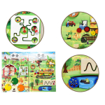 Комплект бизибордов "На ферме"