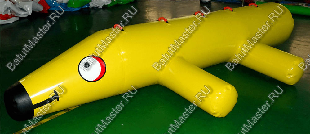 Элемент аквапарка «Жёлтая такса», 4,7×2,6×0,5 м