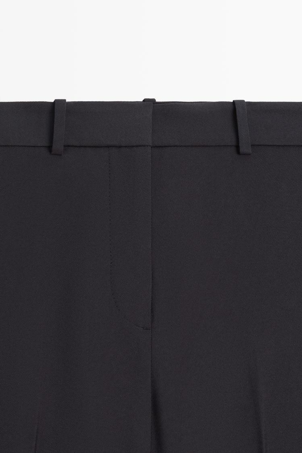 Massimo Dutti Свободные брюки прямого кроя, темно-синий