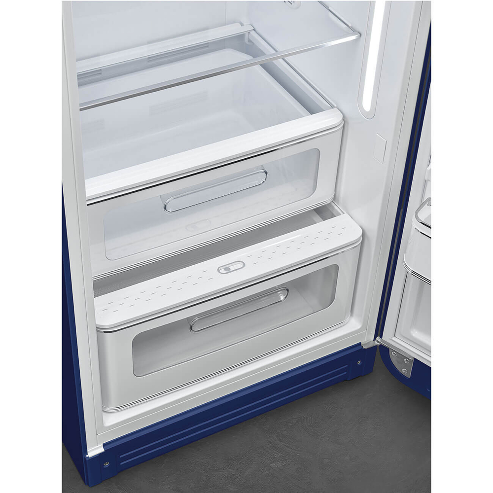 Холодильник однокамерный с морозилкой Smeg FAB28RDUJ5 ящики