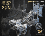 CHARIOT OF LIONS - HEIRS OF THE SUN (JANUARY 2024 RELEASE) (ELF FROM ELVES OF THE SUN)