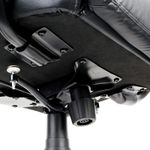 Кресло руководителя Helmi HL-ES09 "Armor", повышенной прочности, экокожа черная, до 250кг