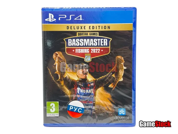 PS4 Bassmaster Fishing 2022: Deluxe Edition (Новый, Русские субтитры, CUSA-29329)