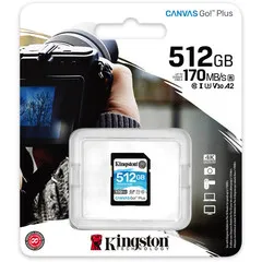 Kingston 512GB Canvas Go Plus UHS-I