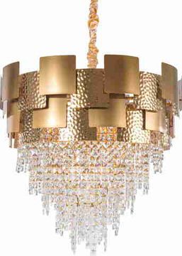 2309P/12 PT BRS (1) Люстра NW