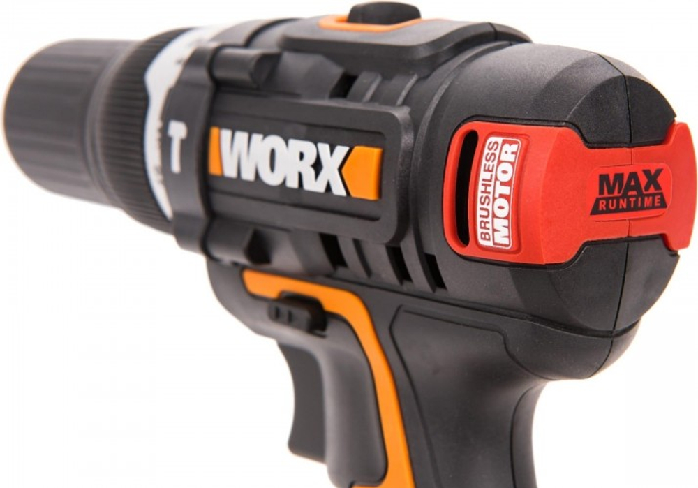 Дрель-шуруповерт аккумуляторная Worx WX367.3 ударная, бесщеточная