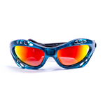 Спортивные очки OCEAN Cumbuco Transparent Blue / Revo Orange Polarized lenses