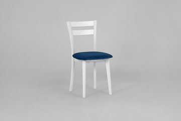 Стул Ральф (бук/т. 201/белая эмаль/ткань TG JAZZ 320)