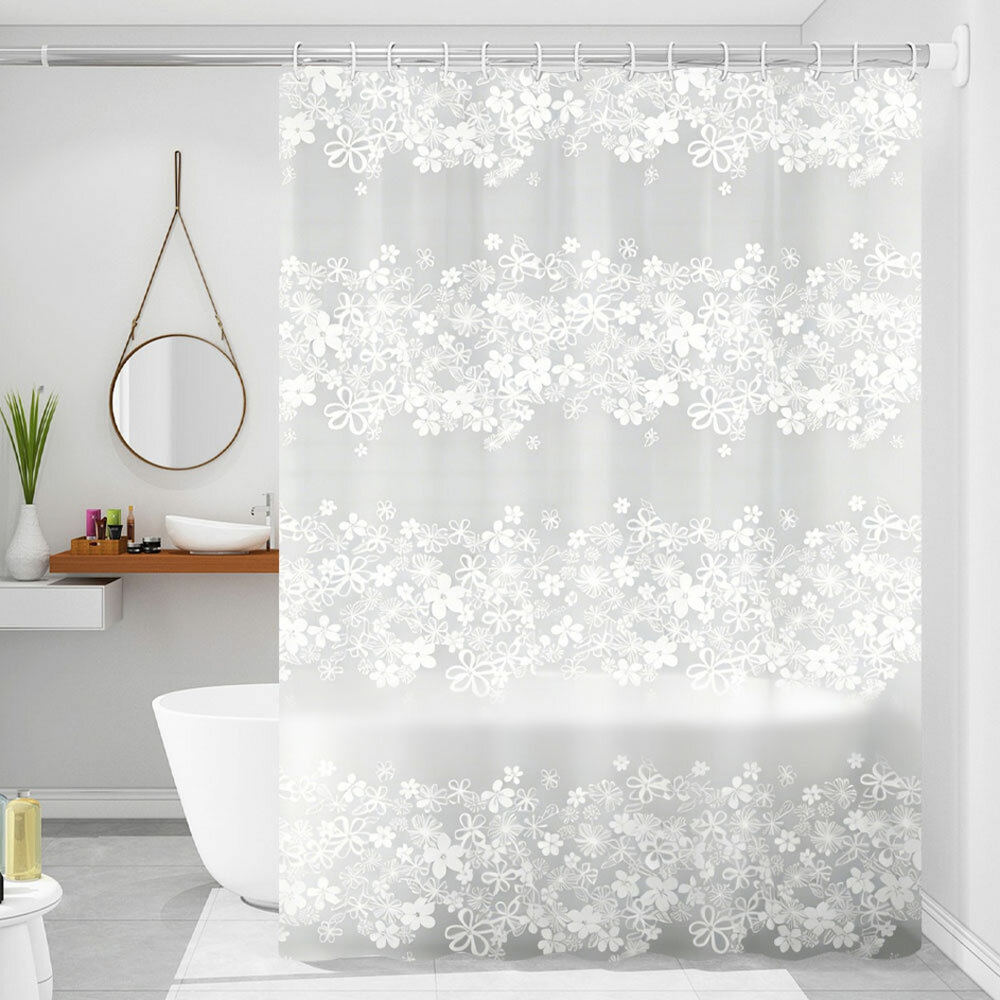 Штора для ванной 180*180см, PEVA