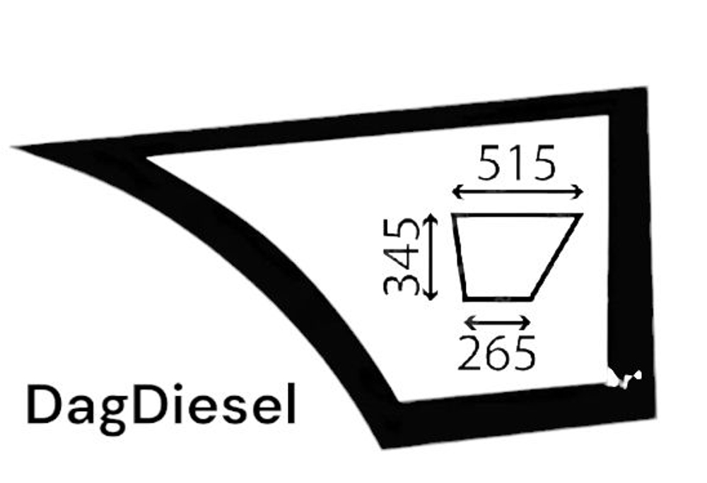 Стекло двери нижнее левое JCB 827/20264