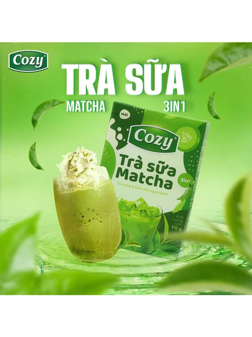 Вьетнамский холодный чай Матча растворимый 306 г