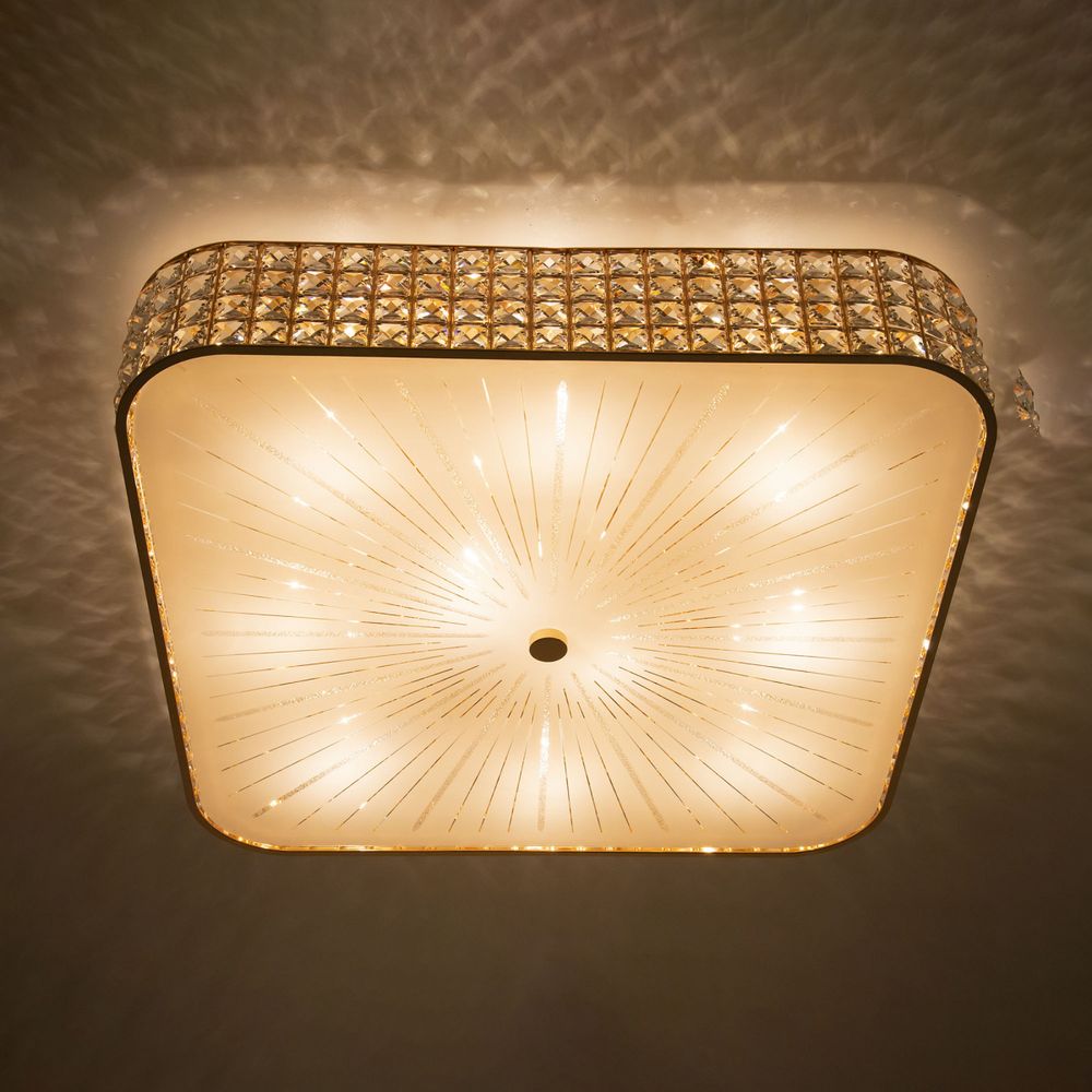 Citilux Портал CL324202 Люстра хрустальная Золото