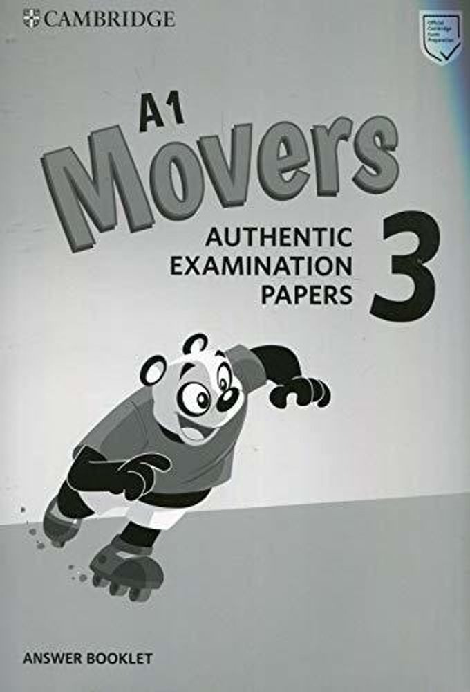 Movers 3  Answer Booklet (New format)