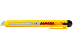 Нож STAYER Quick-9 из АБС пластика, сегментированные лезвия 9 мм 0901_z01