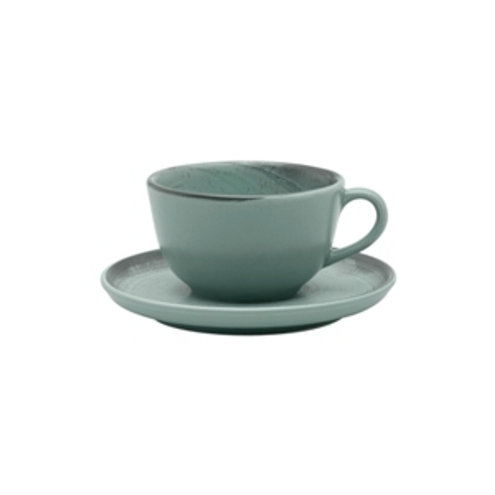 Пара Чайная Flat Shape Pacifico (Чашка 200Мл И Блюдце 14См) Oxford 136497, Ao04-1C07