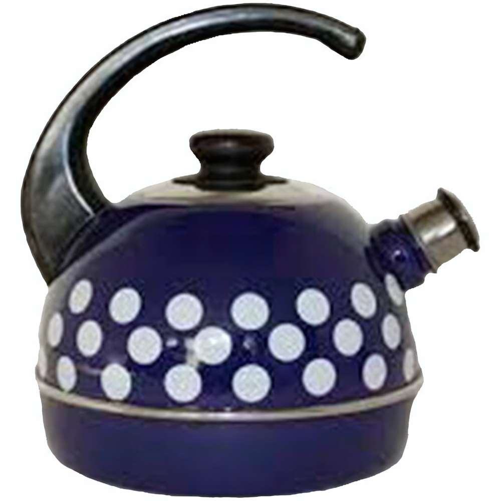 Чайник эмалированный 3,5л «Клубника с ромашкой» 04/35/08/05/Н13