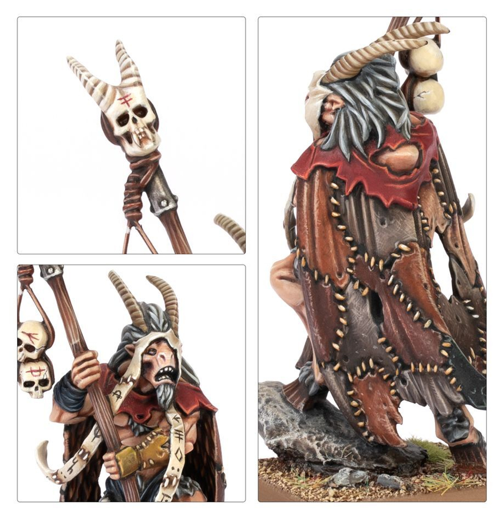 BEASTMEN BRAYHERDS: BEASTMAN SHAMAN