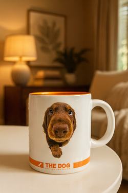 Кружка с щенком THE DOG — для тех, кто пьёт кофе с характером 🐶☕