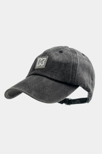 Кепка KUL'TURA "Logo K" Garment Dyed Черный