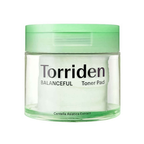 Torriden Balanceful Toner Pad Centella Asiatica Exstract Гипоаллергенные очищающие пэды с центеллой