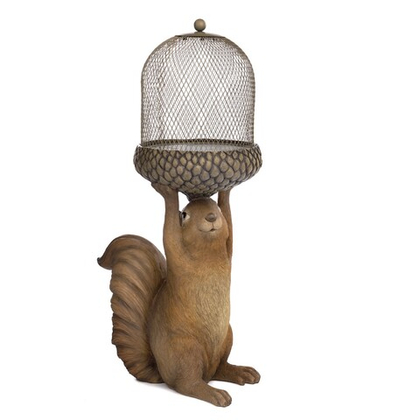 Белка с жёлудем наверху 42, 5 см [Арт.D 44026]