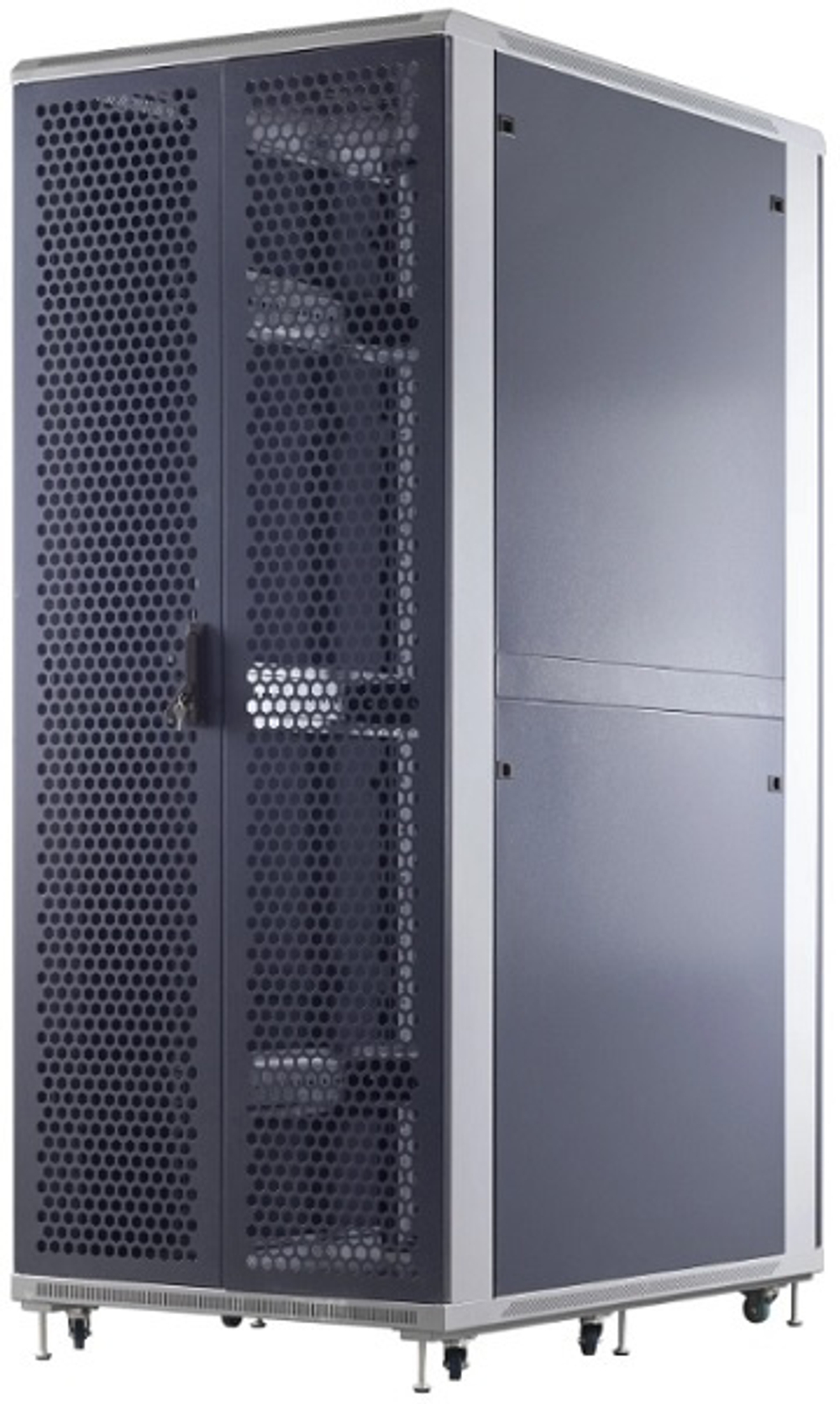 Шкаф напольный 19", 42U SNR SNR-TFC-428080-CPDP-G-SF