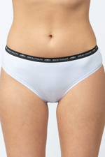 Женские трусы-слипы из хлопка (Размер: S) (Цвет: черный)