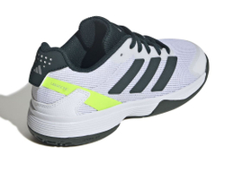 Детские Кроссовки теннисные Adidas Ubersonic K - pure teal/silver metallic/lucid lemon