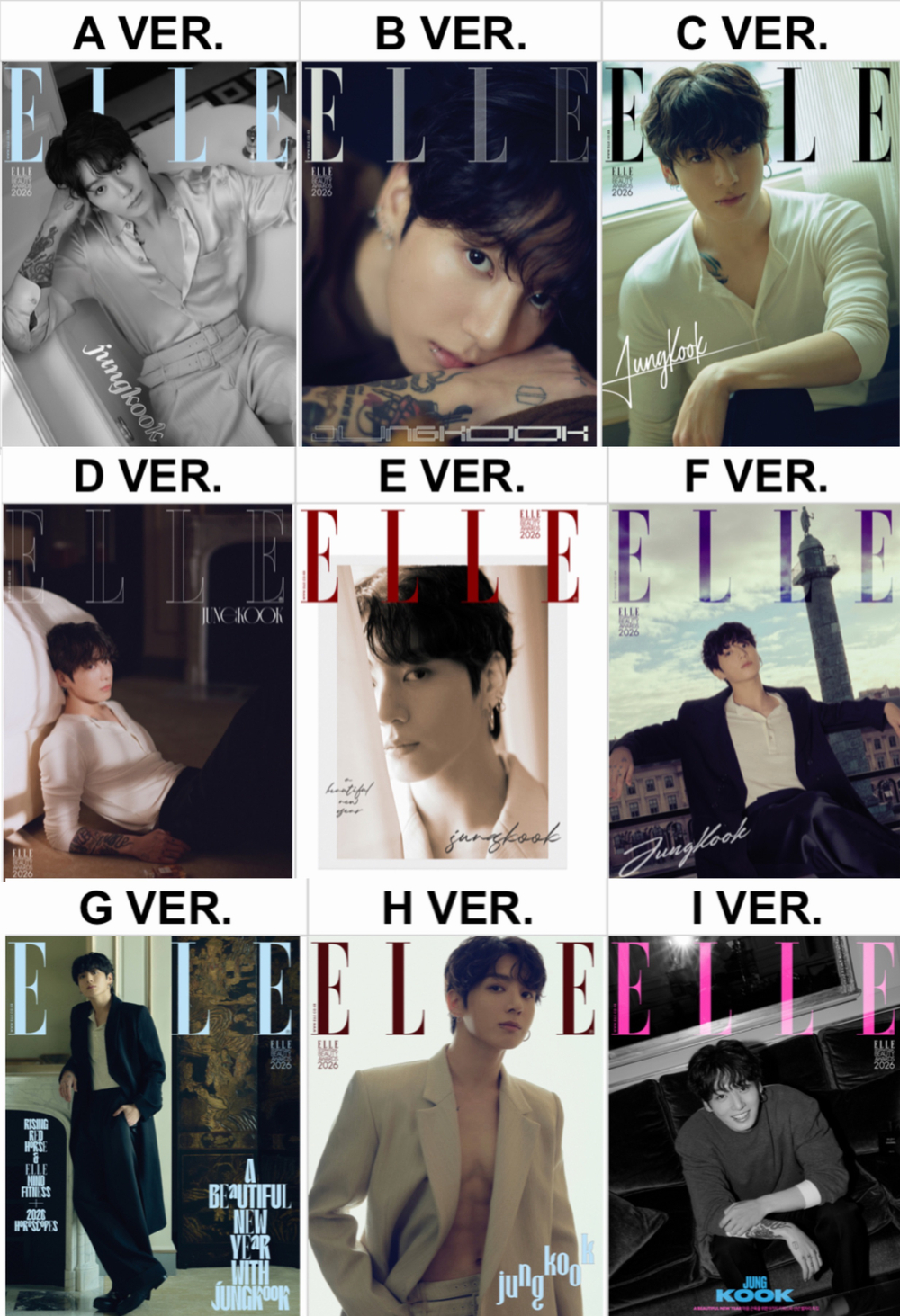 Журнал ELLE KOREA JUNGKOOK