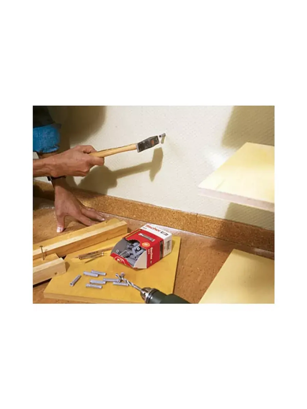 Дюбель для полнотелых материалов Fischer SX 8X40 100шт