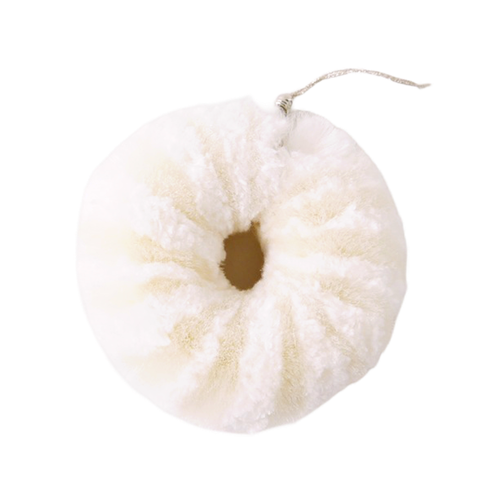 Шелковая щетка для влажного массажа лица, шеи и зоны декольте Tomioka Silk Brush Wet Type