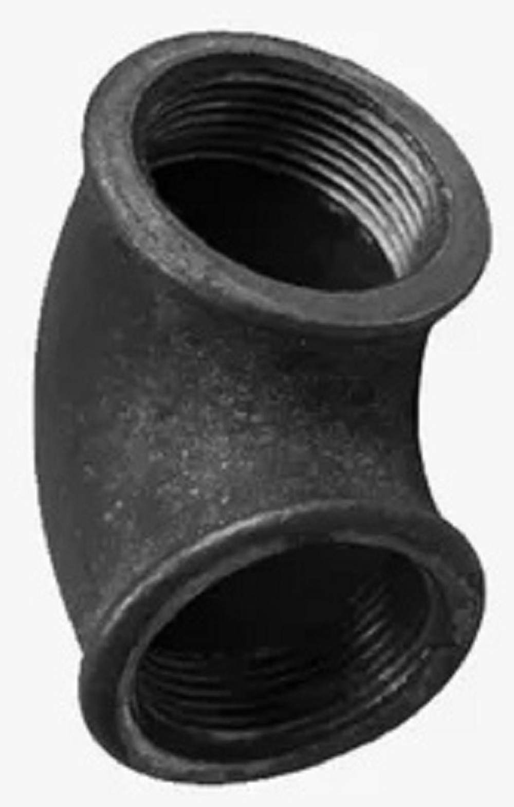 Угольник черный 45°, Fittex PLUS