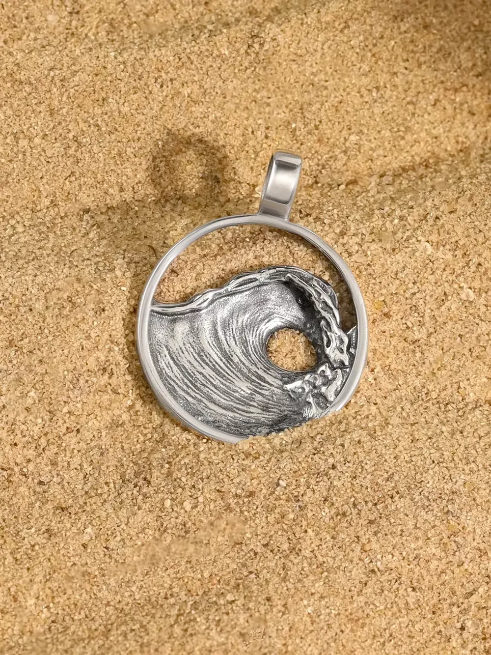 Серебряная подвеска Волна