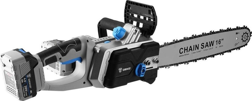 Пила цепная аккумуляторная DEKO DKCHS 40 PRO 083-2002