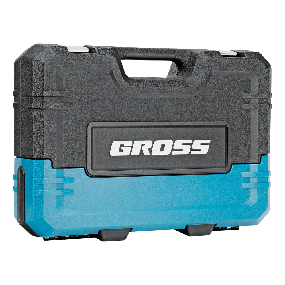 Набор инструментов, 1/4", 1/2", CrV, 120 зубьев, 78 предметов Gross