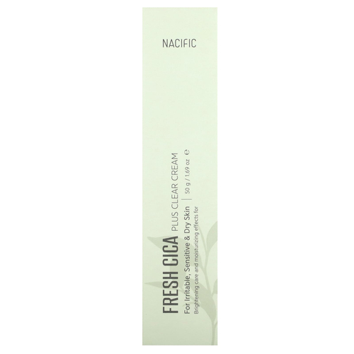 Nacific, Fresh Cica, прозрачный крем, 50 г (1,69 унции)