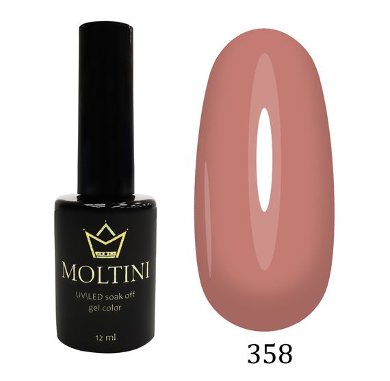 Гель-лак Moltini №358, 12 ml