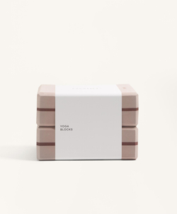 OYSHO Набор блоков для йоги, бежево-розовый