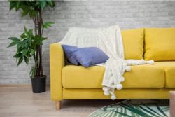 Диван "Юстин" (Antonio yelloy/ripple lavanda), Комфорт-S