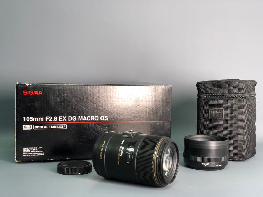 Sigma AF 105mm 2.8 Не работает стабилизатор Sony A