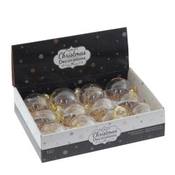 GAEM Набор из 12шт Украшение новогоднее "Шар", D 10 см, L44 W33,5 H11 см