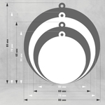 Акриловая медаль 1001