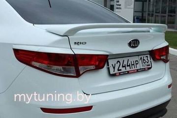 Спойлер без стоп сигнала для Kia Rio III