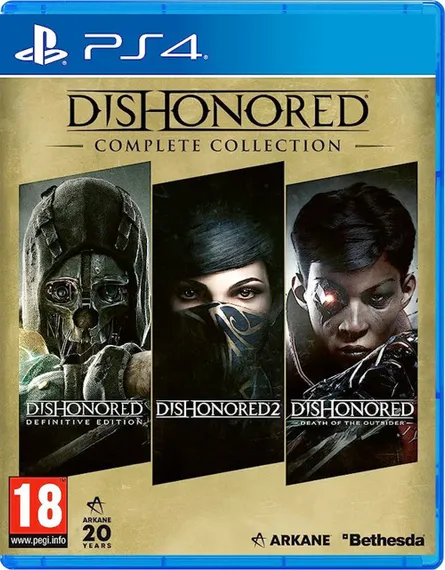 PS4 Dishonored Complete Collection (Новый, Английская версия)